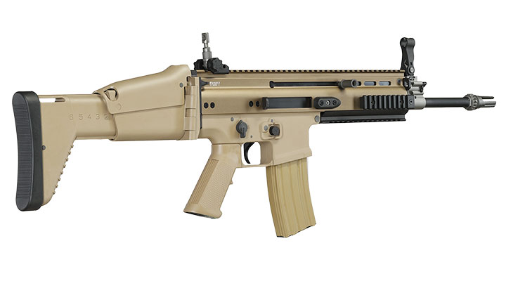 Wei-ETech Socom-L MK16 Mod 0 Vollmetall S-AEG 6mm BB desert Bild 4