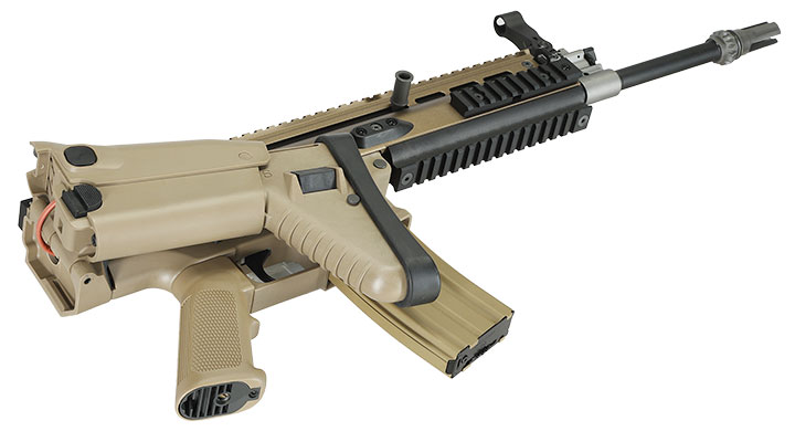 Wei-ETech Socom-L MK16 Mod 0 Vollmetall S-AEG 6mm BB desert Bild 5
