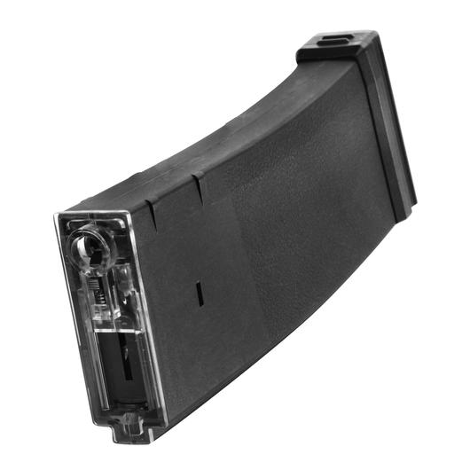 Modify M4 J-Mag Polymer Magazin Hi-Cap 300 Schuss mit Tracer LED schwarz