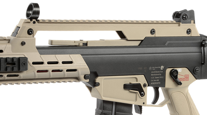 ICS G33 AAR SFS Compact Assault Rifle S-AEG 6mm BB Bicolor Bild 7