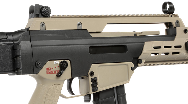 ICS G33 AAR SFS Compact Assault Rifle S-AEG 6mm BB Bicolor Bild 8