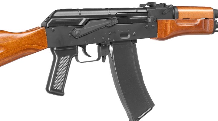 SRC AK-74N Vollmetall Echtholz Gas-Blow-Back 6mm BB Bild 7