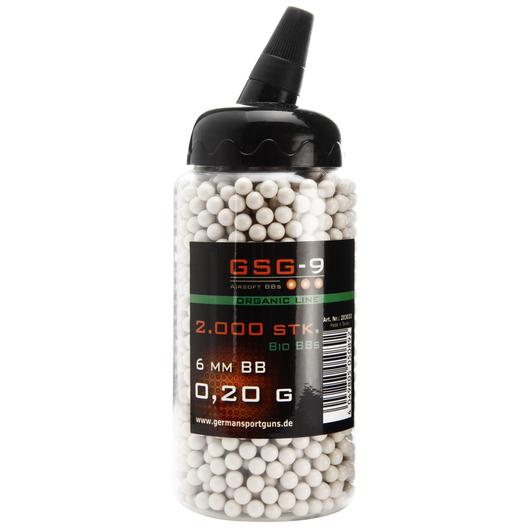 GSG-9 Organic Line Bio BBs 0.20g 2.000er Speedloader hellbraun