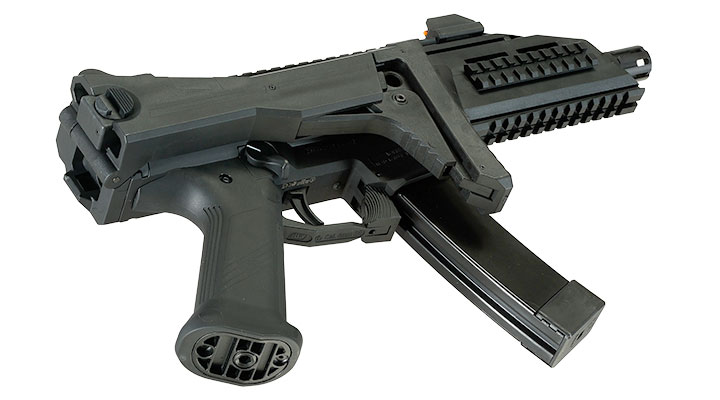 ASG CZ Scorpion EVO 3 - A1 Sub Machine Gun S-AEG 6mm BB schwarz Bild 5