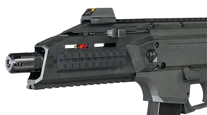 ASG CZ Scorpion EVO 3 - A1 Sub Machine Gun S-AEG 6mm BB schwarz Bild 7
