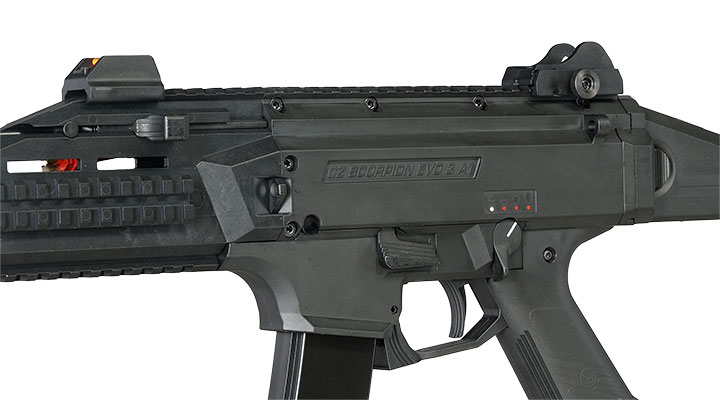 ASG CZ Scorpion EVO 3 - A1 Sub Machine Gun S-AEG 6mm BB schwarz Bild 8
