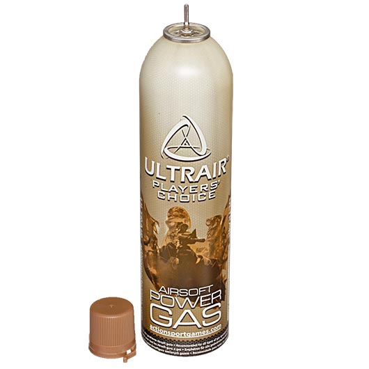 Ultrair Airsoft Power Gas 159 PSI 570 ml - ohne Silikon Bild 2
