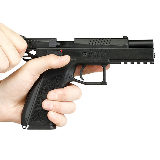 KJ Works CZ P-09 Duty Polymer-Version GBB 6mm BB schwarz Bild 11