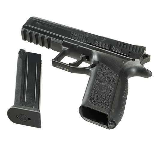 KJ Works CZ P-09 Duty Polymer-Version GBB 6mm BB schwarz Bild 7