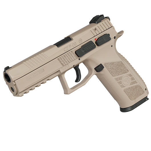 KJ Works CZ P-09 Duty Polymer-Version GBB 6mm BB Flat Dark Earth Bild 10