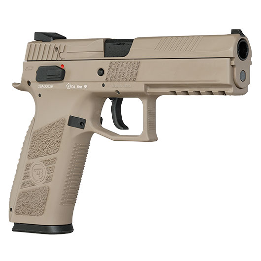 KJ Works CZ P-09 Duty Polymer-Version GBB 6mm BB Flat Dark Earth Bild 9