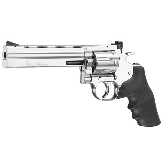 ASG Dan Wesson 715 6 Zoll Revolver Vollmetall CO2 6mm BB chrom Low Power Version