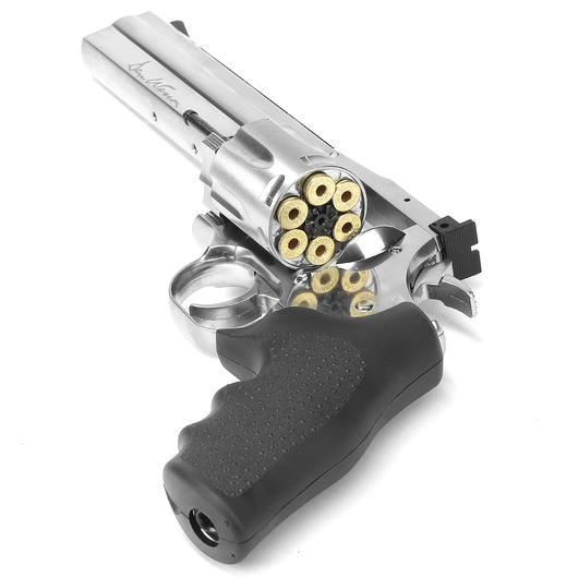 ASG Dan Wesson 715 6 Zoll Revolver Vollmetall CO2 6mm BB chrom Low Power Version Bild 4