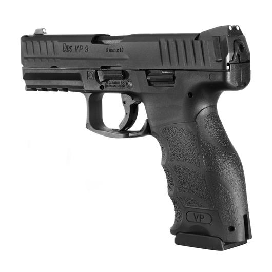 Heckler & Koch VP9 mit Metallschlitten GBB 6mm BB schwarz Bild 2