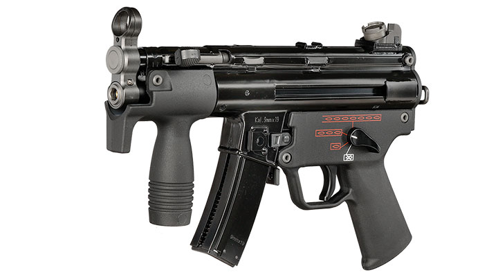 Wei-ETech WE5K Apache SMG Vollmetall GBB 6mm BB schwarz