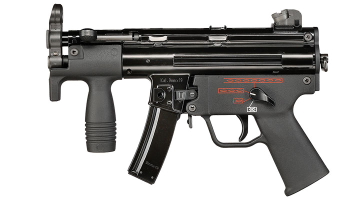 Wei-ETech WE5K Apache SMG Vollmetall GBB 6mm BB schwarz Bild 1