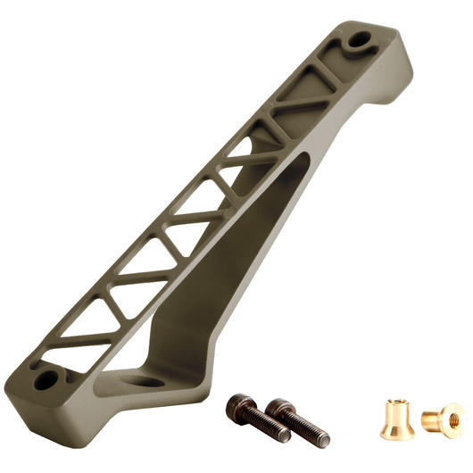 Blackcat Airsoft Aluminium Angled Frontgriff f. KeyMod Systeme tan