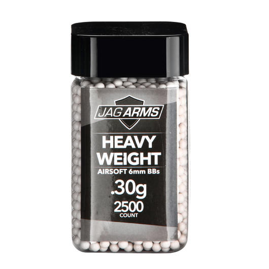 Jag Arms Heavy Weight Series BBs 0,30g 2.500er Container weiss