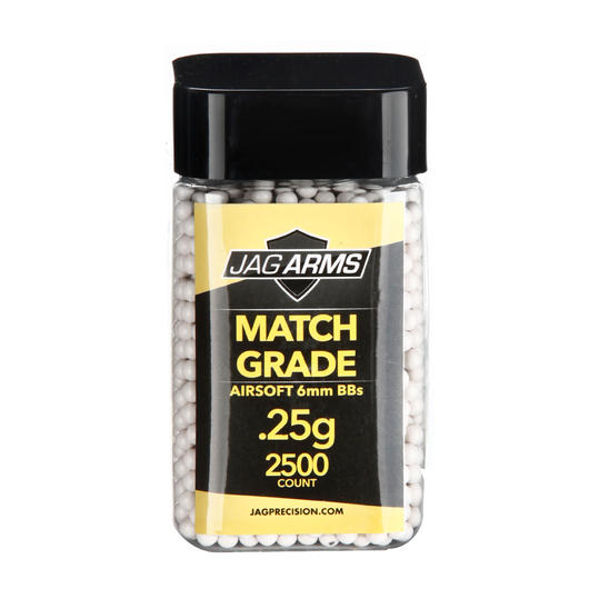 Jag Arms Match Grade Series BBs 0,25g 2.500er Container weiss