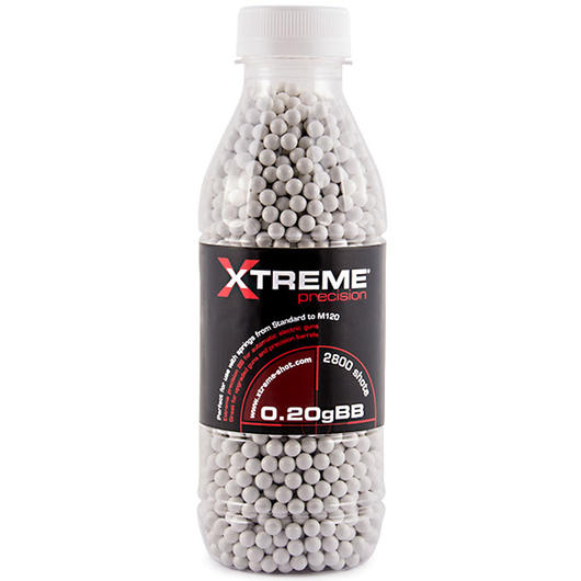 Xtreme Precision BBs 0.20g 2.800er Flasche weiss