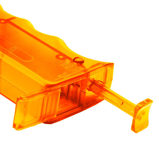 6mmProShop SMG Magazin Style Speedloader fr 350 BBs orange-transparent Bild 3