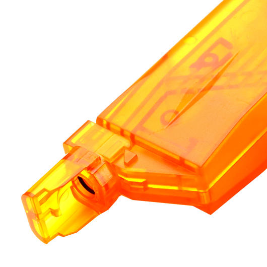 BAAL Pistol-Type Speedloader fr 150 BBs orange-transparent Bild 2