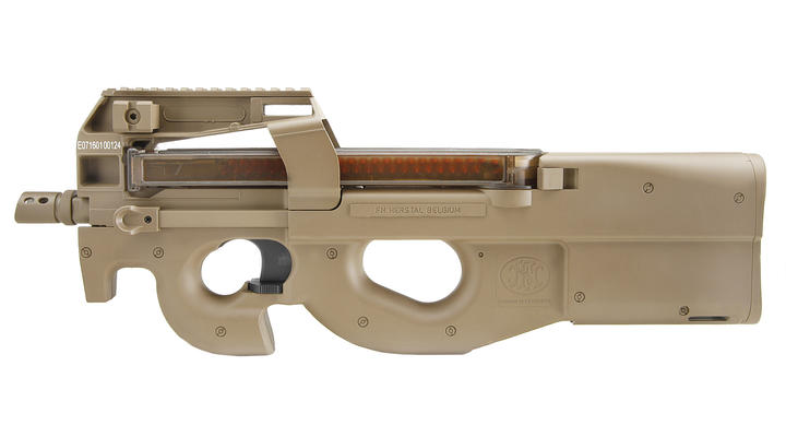 Jing Gong FN P90 TR Komplettset S-AEG 6mm BB Dark Earth Tan Bild 1