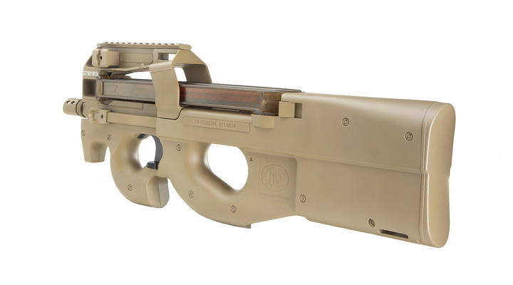 Jing Gong FN P90 TR Komplettset S-AEG 6mm BB Dark Earth Tan Bild 3