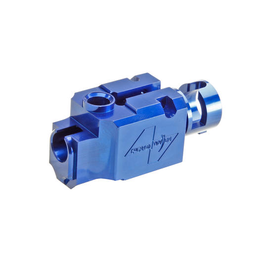 Pro-Win P90 CNC Aluminium Hop-Up Chamber blau Bild 1