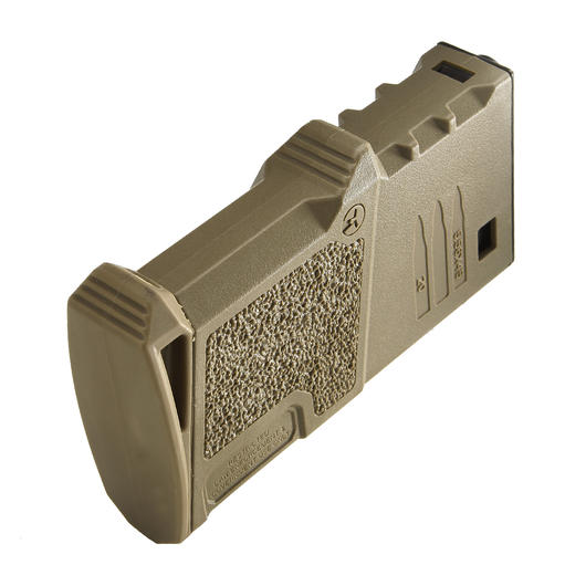 Ares M4 / M16 Magazin Amoeba 120 Schuss (Short-Type) Dark Earth Bild 1