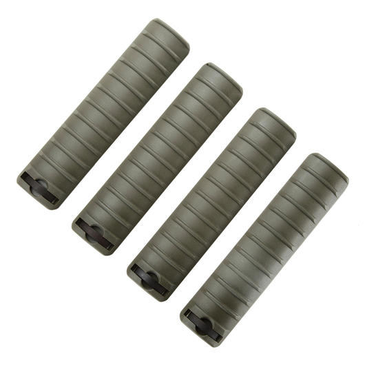 King Arms Rail Covers 157mm 4er Set - oliv