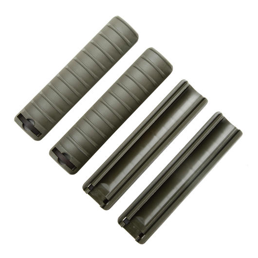 King Arms Rail Covers 157mm 4er Set - oliv Bild 1