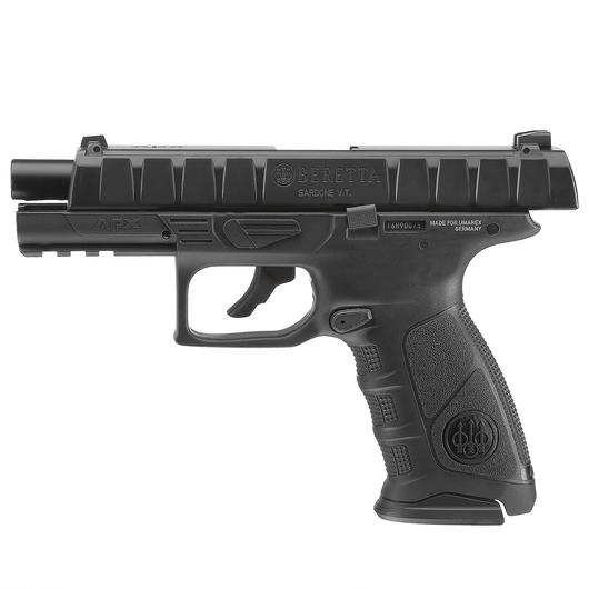 Beretta APX mit Metallschlitten CO2 BB 6mmBB schwarz Bild 1