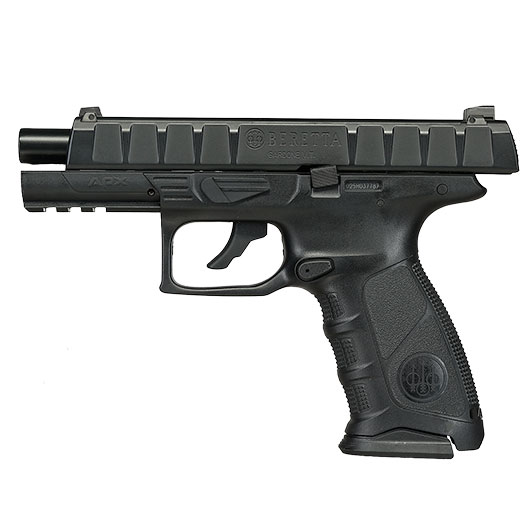 Beretta APX mit Metallschlitten CO2 BB 6mmBB schwarz Bild 4