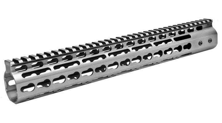 MadBull / Noveske M4 Aluminium NSR Rail Handguard 13.5 Zoll grau