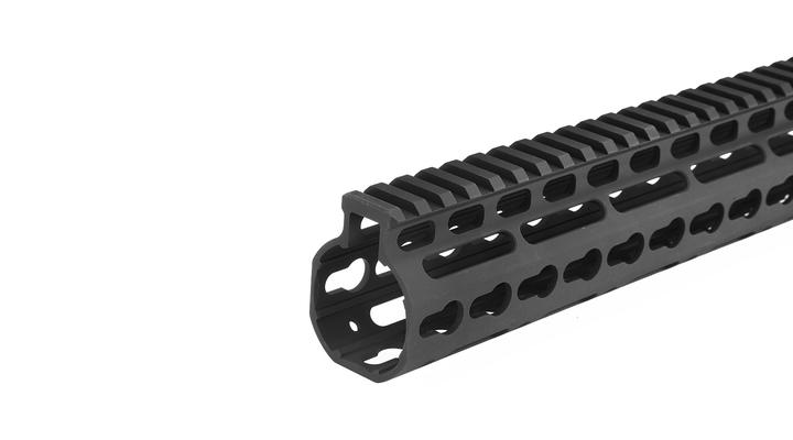 MadBull / Noveske M4 Aluminium NSR Rail Handguard 13.5 Zoll schwarz Bild 3