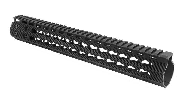 MadBull / Strike Industries M4 Mega Fins KeyMod Rail Handguard 13 Zoll schwarz Bild 1