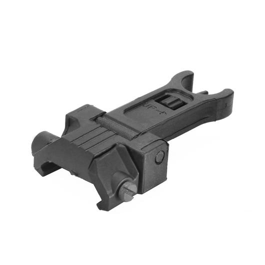 Ares AS-F-021 Nylonfiber Flip-Up Front Sight schwarz f. 21mm Schienen Bild 2