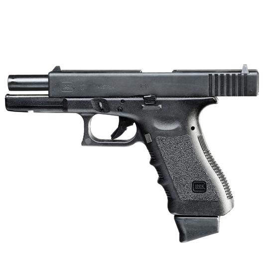Glock 17 Gen. 3 Airsoft mit CNC-Metallschlitten CO2BB 6mm BB schwarz - Deluxe-Edition Bild 1
