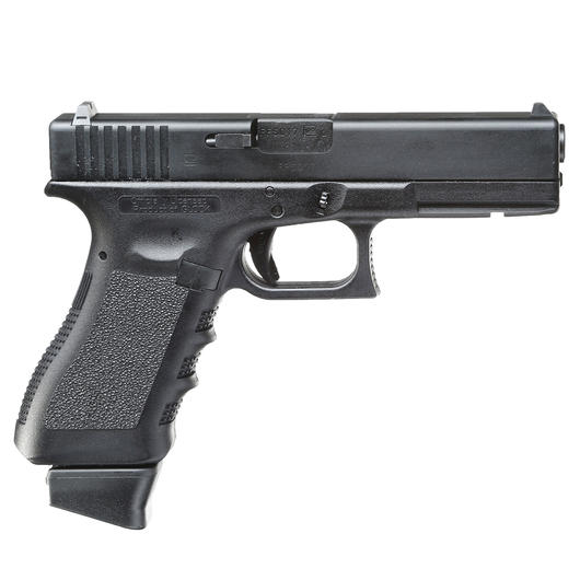 Glock 17 Gen. 3 Airsoft mit CNC-Metallschlitten CO2BB 6mm BB schwarz - Deluxe-Edition Bild 2