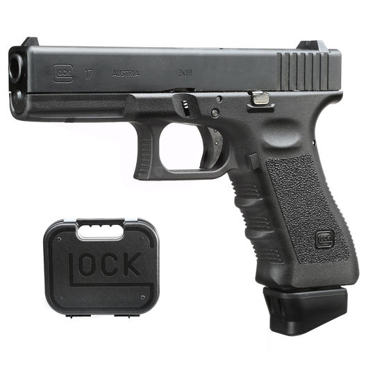 Glock 17 Gen. 3 Airsoft mit CNC-Metallschlitten CO2BB 6mm BB schwarz - Deluxe-Edition Bild 8