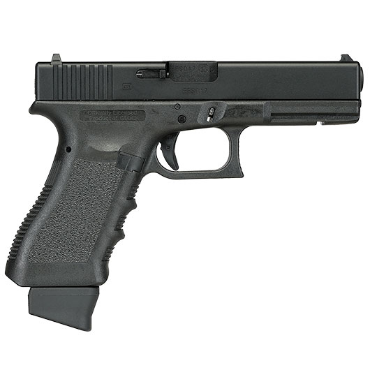 Glock 17 Gen. 3 Airsoft mit CNC-Metallschlitten CO2BB 6mm BB schwarz - Deluxe-Edition Bild 5