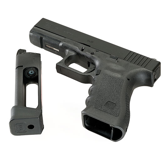 Glock 17 Gen. 3 Airsoft mit CNC-Metallschlitten CO2BB 6mm BB schwarz - Deluxe-Edition Bild 7