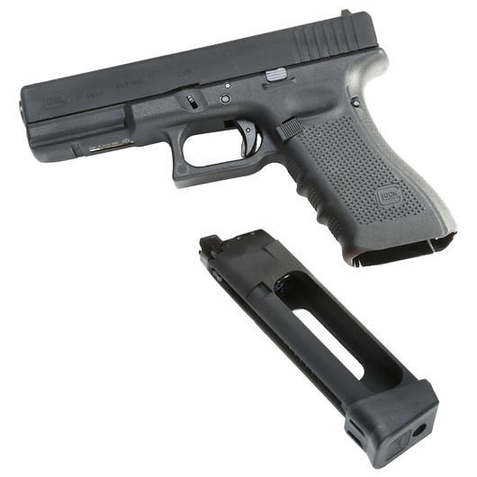 Glock 17 Gen. 4 Airsoft mit Metallschlitten CO2BB 6mm BB schwarz Bild 4