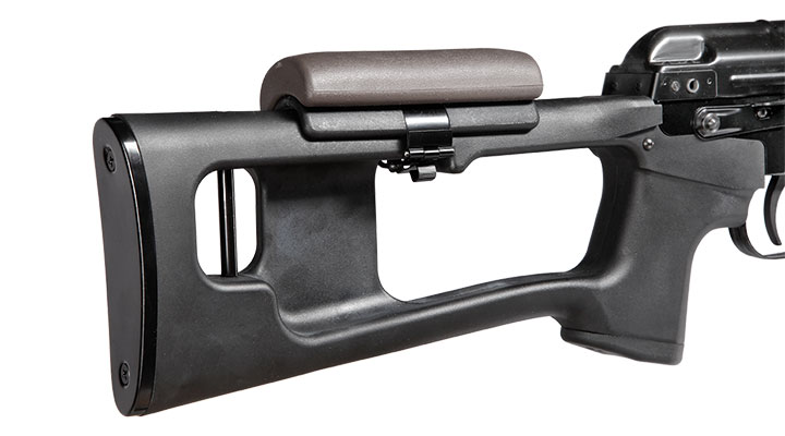 Wei-ETech SVD Aluminiumgehuse AWSS Open-Bolt Gas-Blow-Back 6mm BB schwarz Bild 8