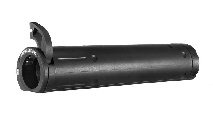 ASG TAC6 / TAC 4.5 Nylon Silencer / Laufverlngerung 200mm schwarz Bild 3