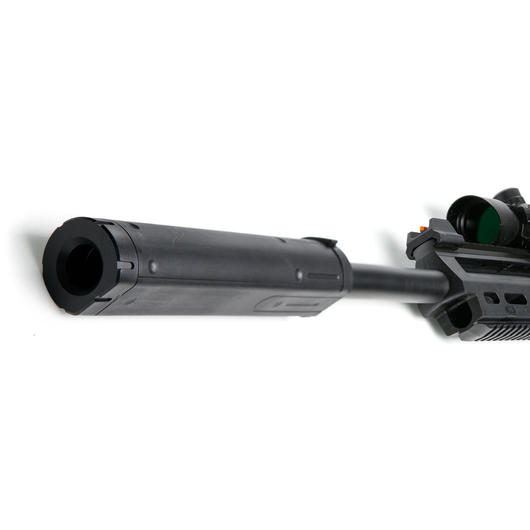 ASG TAC6 / TAC 4.5 Nylon Silencer / Laufverlngerung 200mm schwarz Bild 4