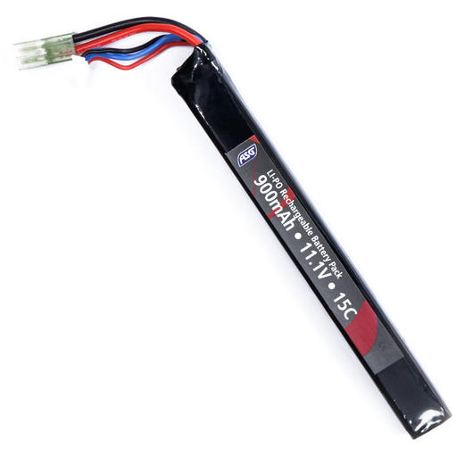 ASG LiPo Akku 11,1V 900mAh 15C Stick-Type m. Mini-Tam Anschluss