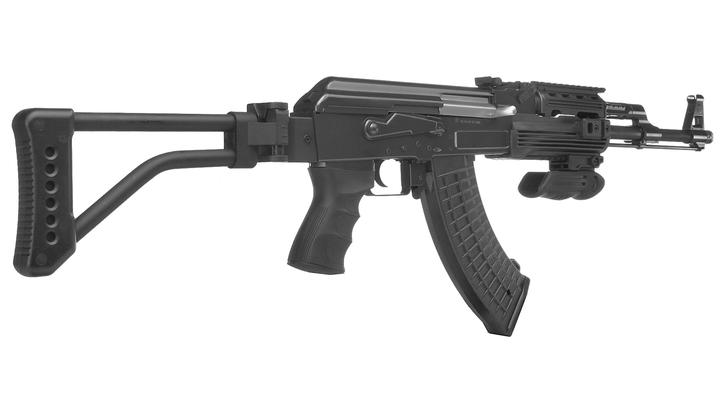 Versandrcklufer Jing Gong AK47 Tactical mit Klappschaft Komplettset S-AEG 6mm BB schwarz Bild 3