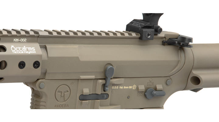 Ares Amoeba M4 AM-016 Octarms EFC-System Gen. 3 S-AEG 6mm BB Dark Earth Bild 5